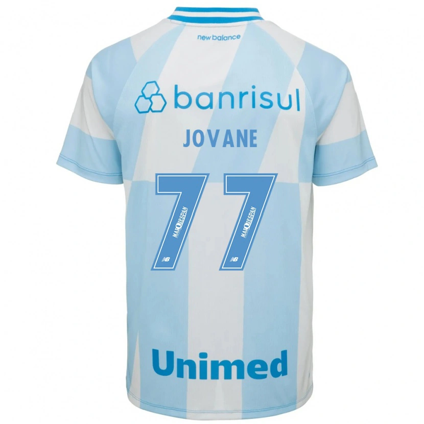 Danxen Kvinder Jovane Cabral #77 Lyseblå Hvid Udebane Spillertrøjer 2026/27 Trøje T-Shirt