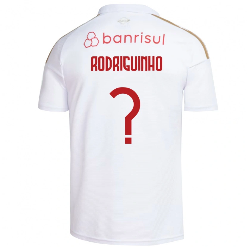 Danxen Kvinder Rodriguinho #0 Hvid Rød Udebane Spillertrøjer 2026/27 Trøje T-Shirt