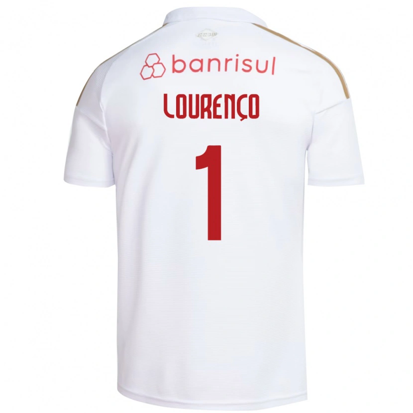 Danxen Kvinder Arthur Lourenço #1 Hvid Rød Udebane Spillertrøjer 2026/27 Trøje T-Shirt