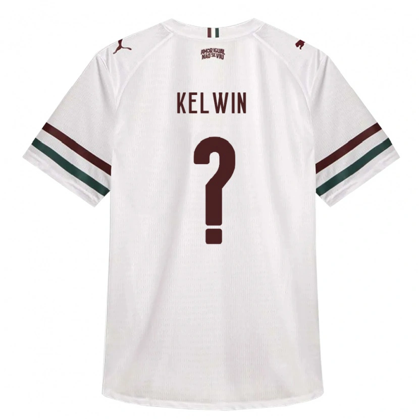 Danxen Kvinder Kelwin #0 Hvid Grøn Vinrød Udebane Spillertrøjer 2026/27 Trøje T-Shirt