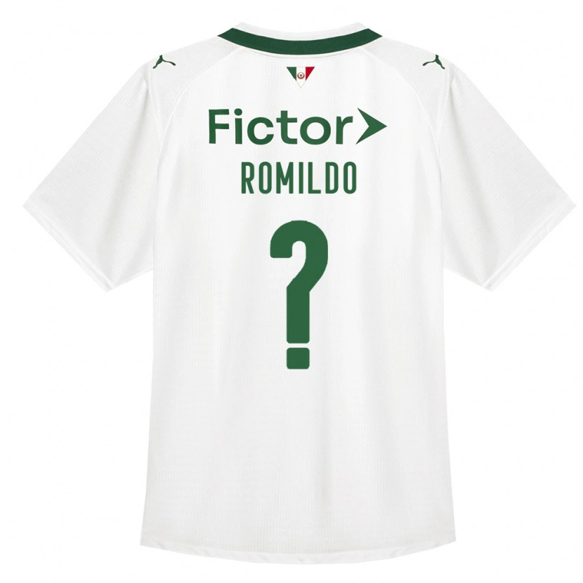 Danxen Kvinder Romildo Ruan Lopes Barros #0 Grøn Hvid Udebane Spillertrøjer 2026/27 Trøje T-Shirt