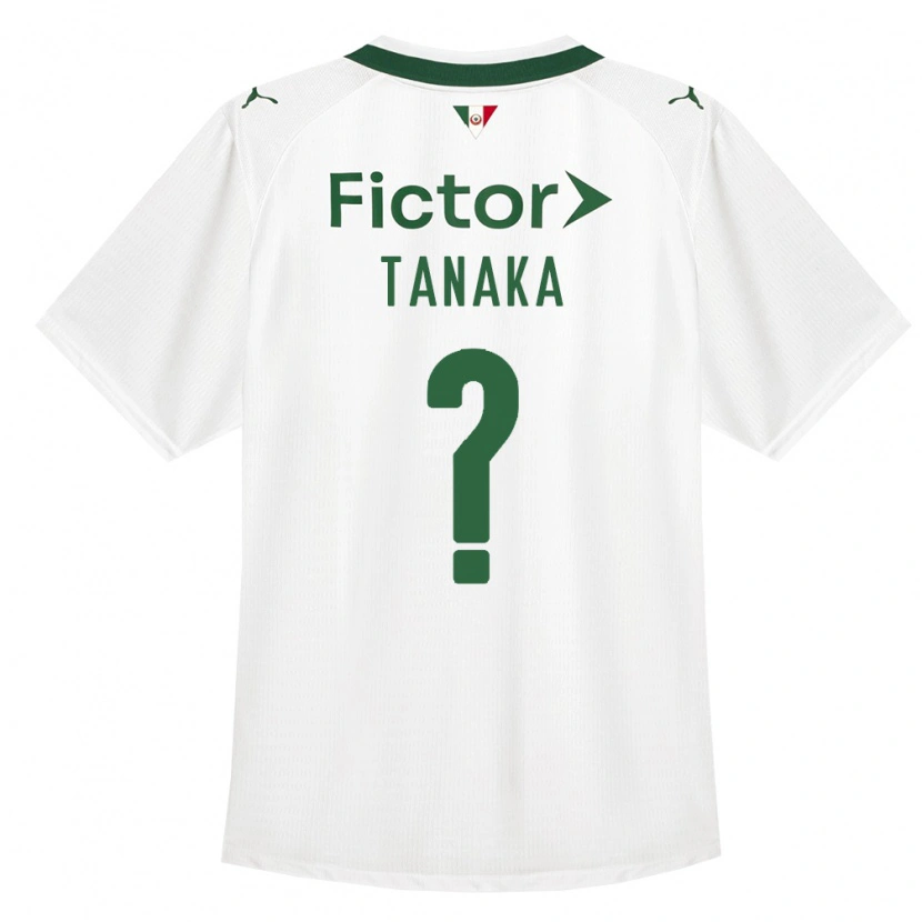 Danxen Kvinder Gabriel Tanaka #0 Grøn Hvid Udebane Spillertrøjer 2026/27 Trøje T-Shirt