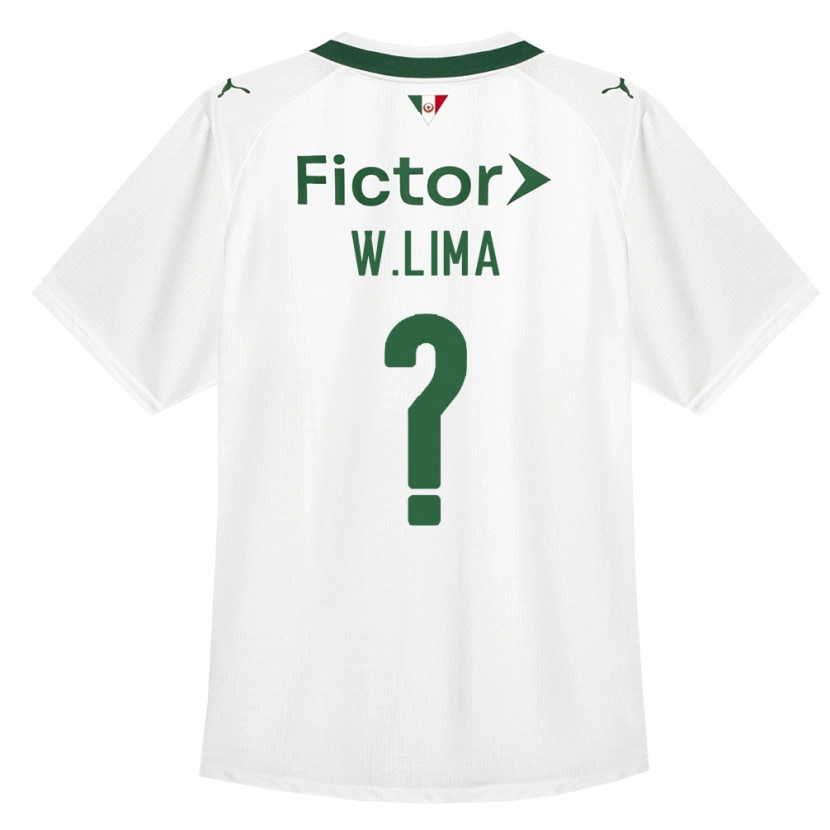 Danxen Kvinder Wesley Lima #0 Grøn Hvid Udebane Spillertrøjer 2026/27 Trøje T-Shirt
