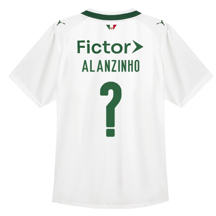 Danxen Kvinder Alanzinho #0 Grøn Hvid Udebane Spillertrøjer 2026/27 Trøje T-Shirt