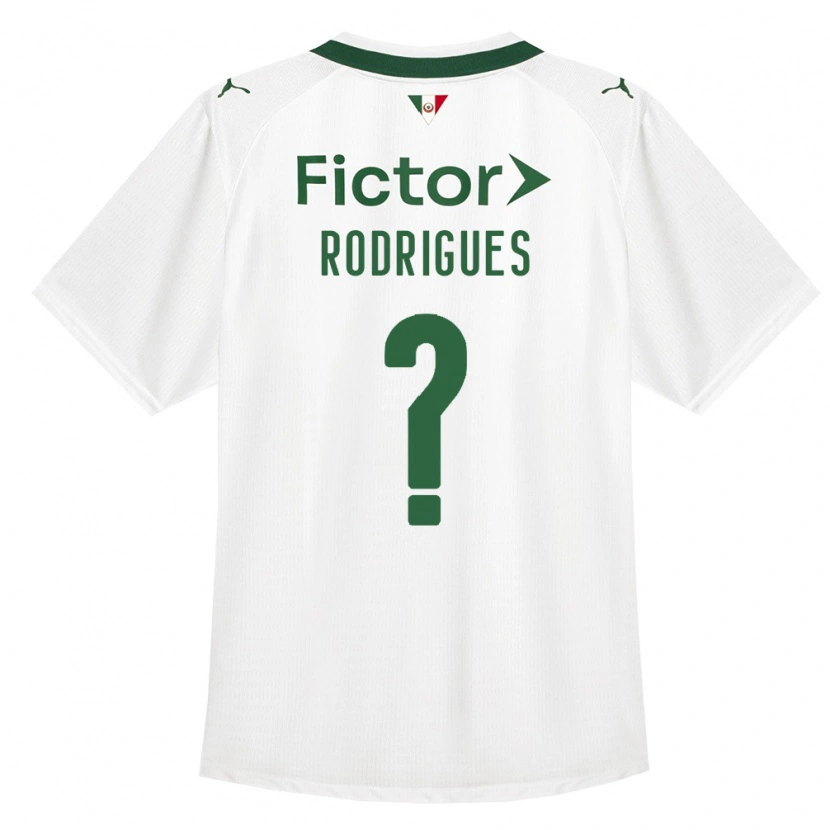 Danxen Kvinder César Rodrigues #0 Grøn Hvid Udebane Spillertrøjer 2026/27 Trøje T-Shirt