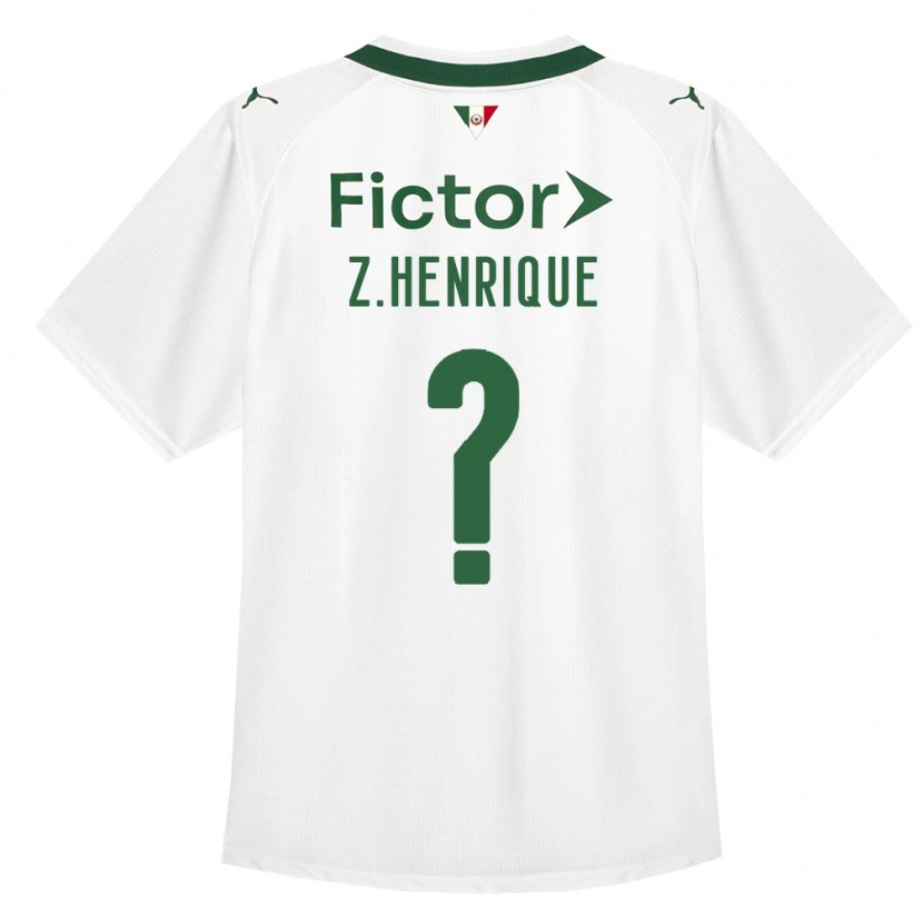 Danxen Kvinder Zé Henrique #0 Grøn Hvid Udebane Spillertrøjer 2026/27 Trøje T-Shirt