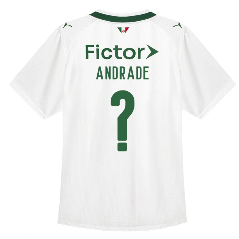 Danxen Kvinder Deivid Andrade #0 Grøn Hvid Udebane Spillertrøjer 2026/27 Trøje T-Shirt
