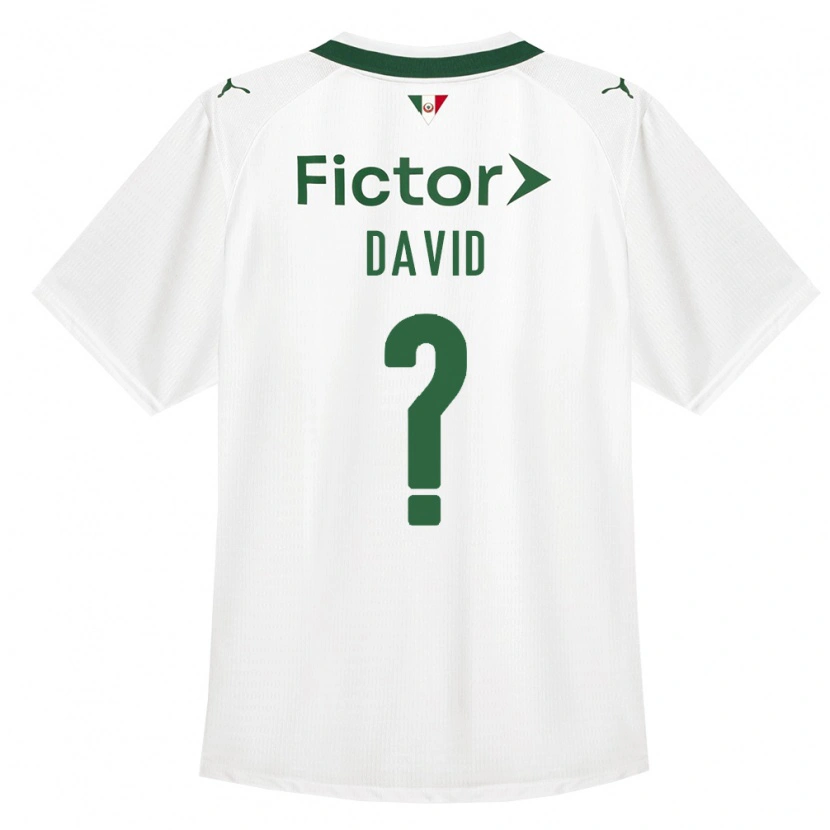 Danxen Kvinder David #0 Grøn Hvid Udebane Spillertrøjer 2026/27 Trøje T-Shirt
