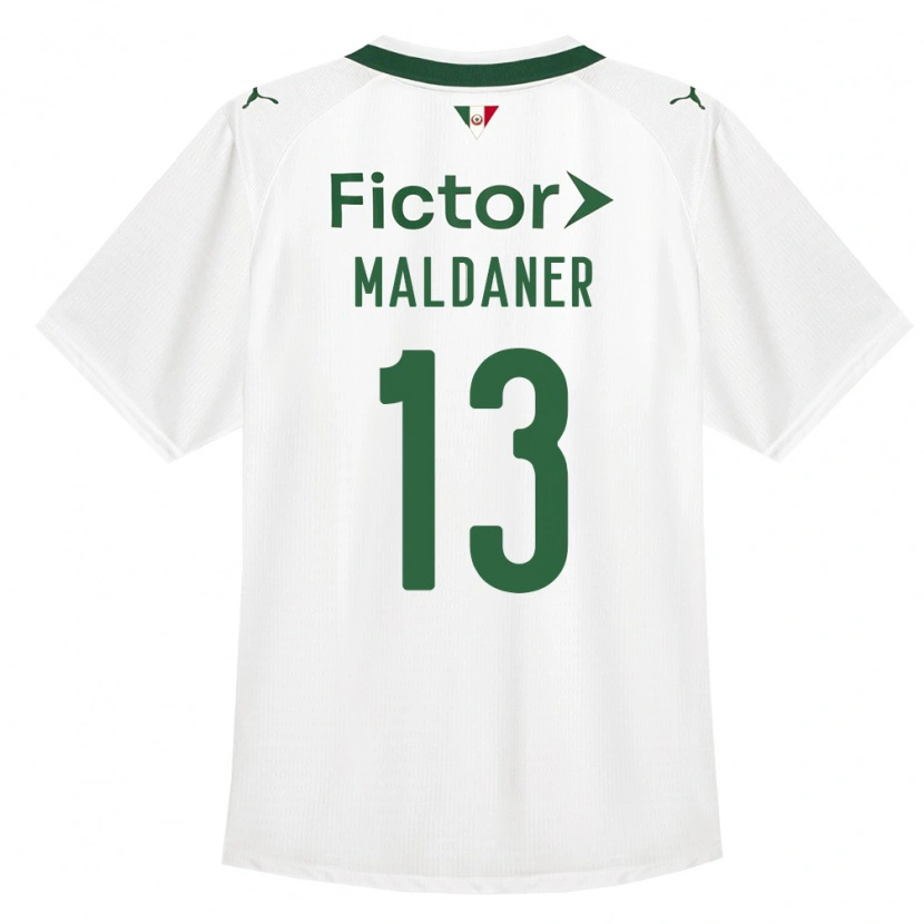 Danxen Kvinder Pati Maldaner #13 Grøn Hvid Udebane Spillertrøjer 2026/27 Trøje T-Shirt