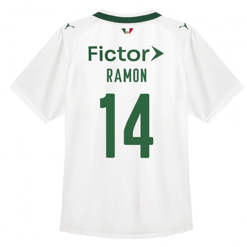Danxen Kvinder Luccas Ramon #14 Grøn Hvid Udebane Spillertrøjer 2026/27 Trøje T-Shirt