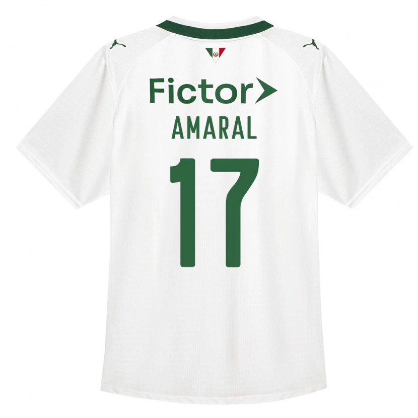 Danxen Kvinder Isadora Amaral #17 Grøn Hvid Udebane Spillertrøjer 2026/27 Trøje T-Shirt