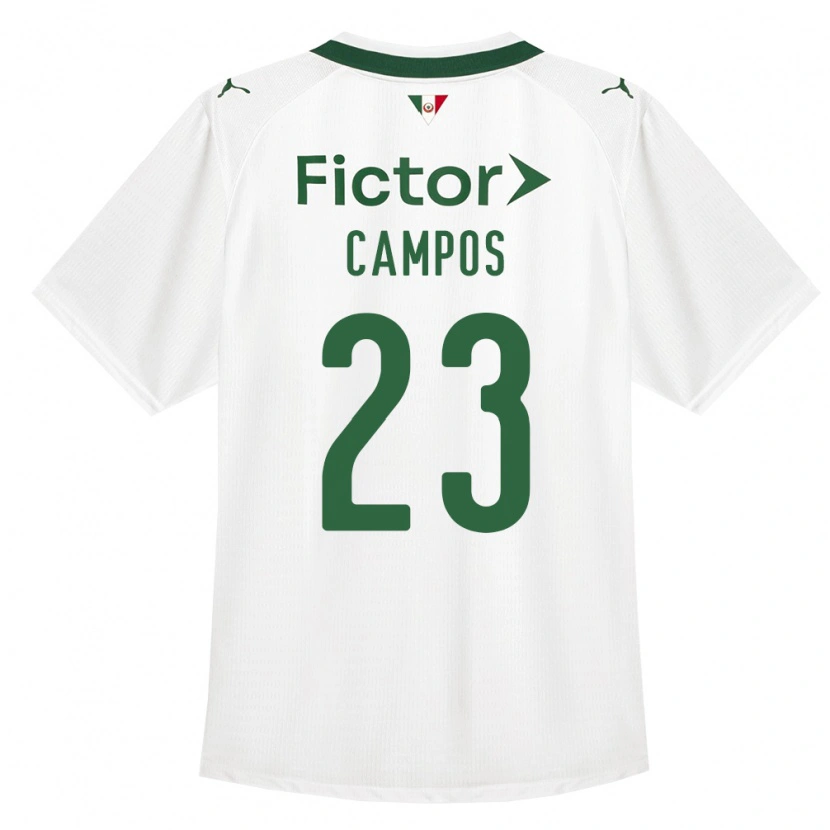 Danxen Kvinder Victor Campos #23 Grøn Hvid Udebane Spillertrøjer 2026/27 Trøje T-Shirt