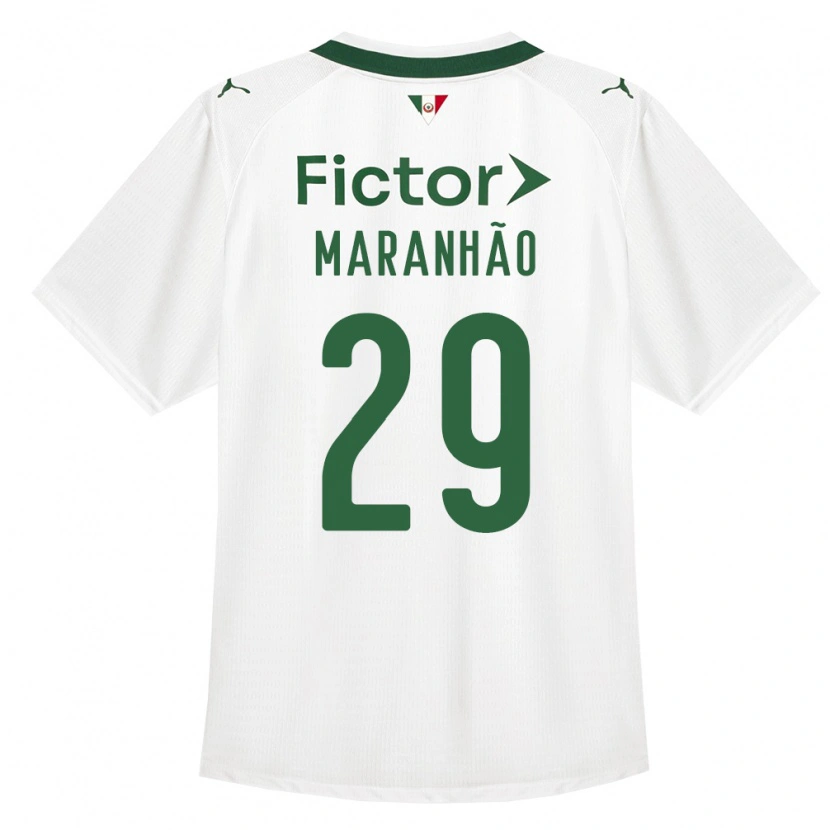 Danxen Kvinder Taina Maranhão #29 Grøn Hvid Udebane Spillertrøjer 2026/27 Trøje T-Shirt