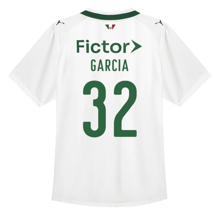 Danxen Kvinder Garcia #32 Grøn Hvid Udebane Spillertrøjer 2026/27 Trøje T-Shirt