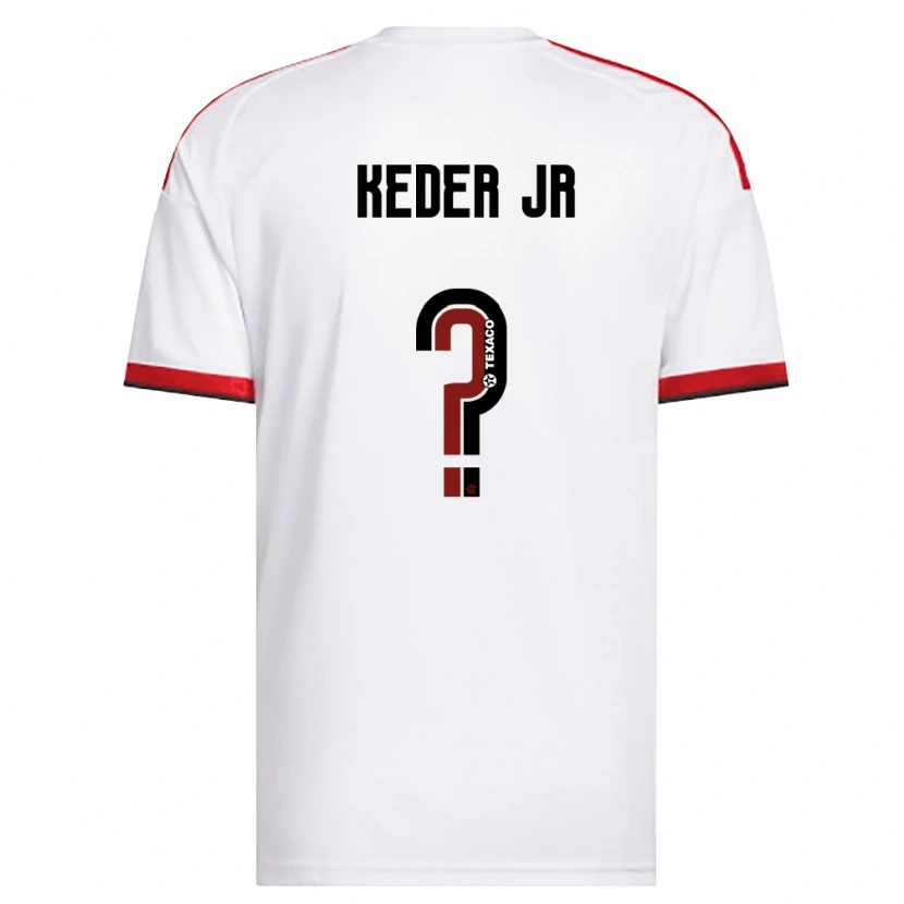 Danxen Kvinder Keder Jr #0 Hvid Rød Sort Udebane Spillertrøjer 2026/27 Trøje T-Shirt