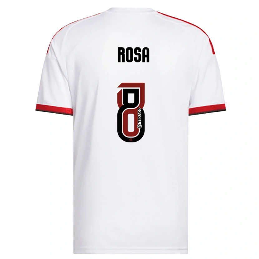 Danxen Kvinder Bruna Rosa #8 Hvid Rød Sort Udebane Spillertrøjer 2026/27 Trøje T-Shirt
