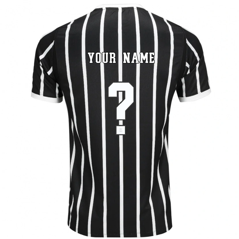 Danxen Kvinder Dit Navn #0 Sort Hvid Rød Udebane Spillertrøjer 2026/27 Trøje T-Shirt