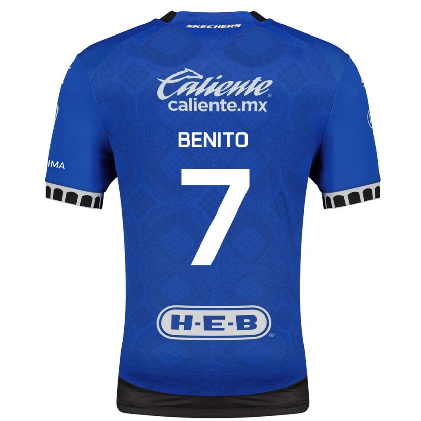 Danxen Kvinder Iker Benito #7 Kongelig Blå Hvid Sort Udebane Spillertrøjer 2026/27 Trøje T-Shirt