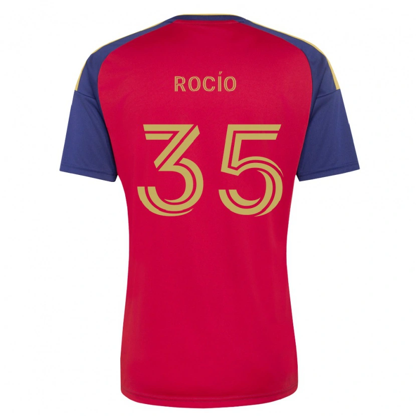 Danxen Børn Diego Rocío #35 Kongelig Blå Brun Rød Hjemmebane Spillertrøjer 2026/27 Trøje T-Shirt