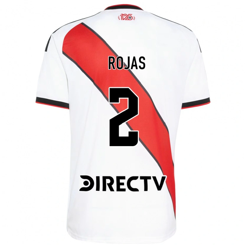 Danxen Børn Robert Rojas #2 Rød Hvid Sort Hjemmebane Spillertrøjer 2026/27 Trøje T-Shirt