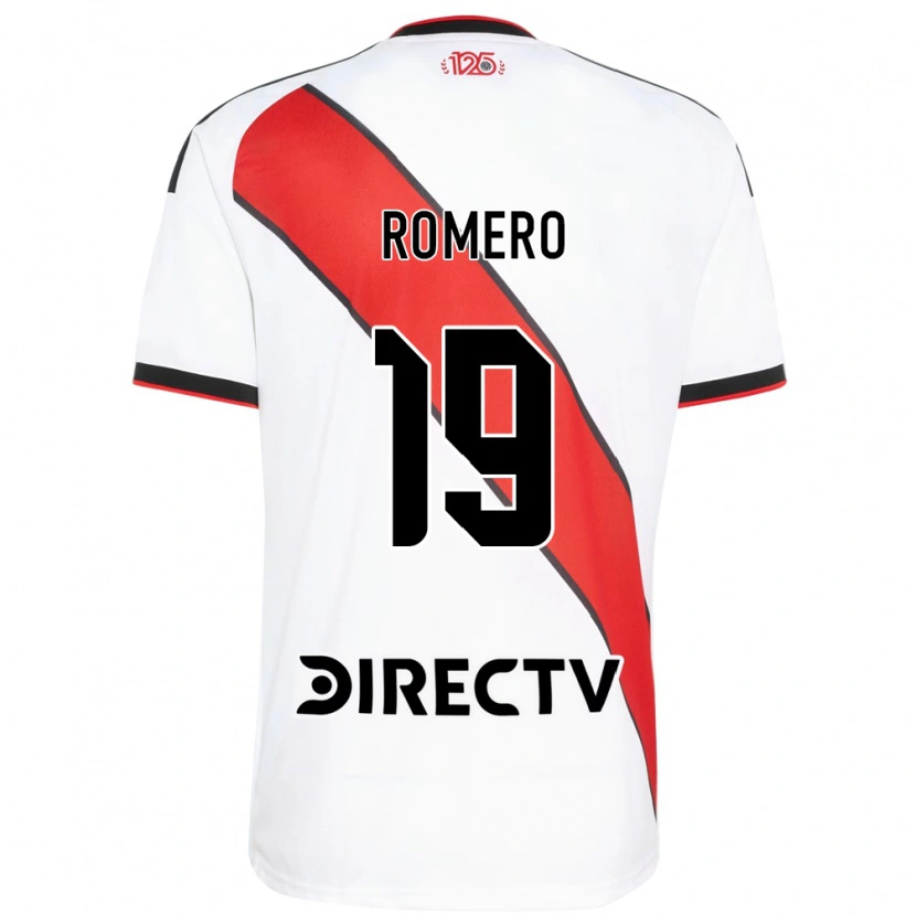 Danxen Børn Braian Romero #19 Rød Hvid Sort Hjemmebane Spillertrøjer 2026/27 Trøje T-Shirt