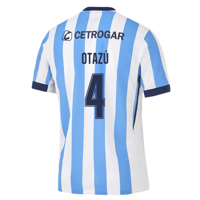 Danxen Børn Milagros Otazú #4 Lyseblå Hvid Sort Hjemmebane Spillertrøjer 2026/27 Trøje T-Shirt