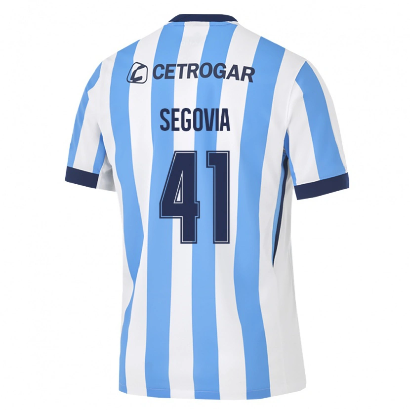 Danxen Børn Imanol Segovia #41 Lyseblå Hvid Sort Hjemmebane Spillertrøjer 2026/27 Trøje T-Shirt