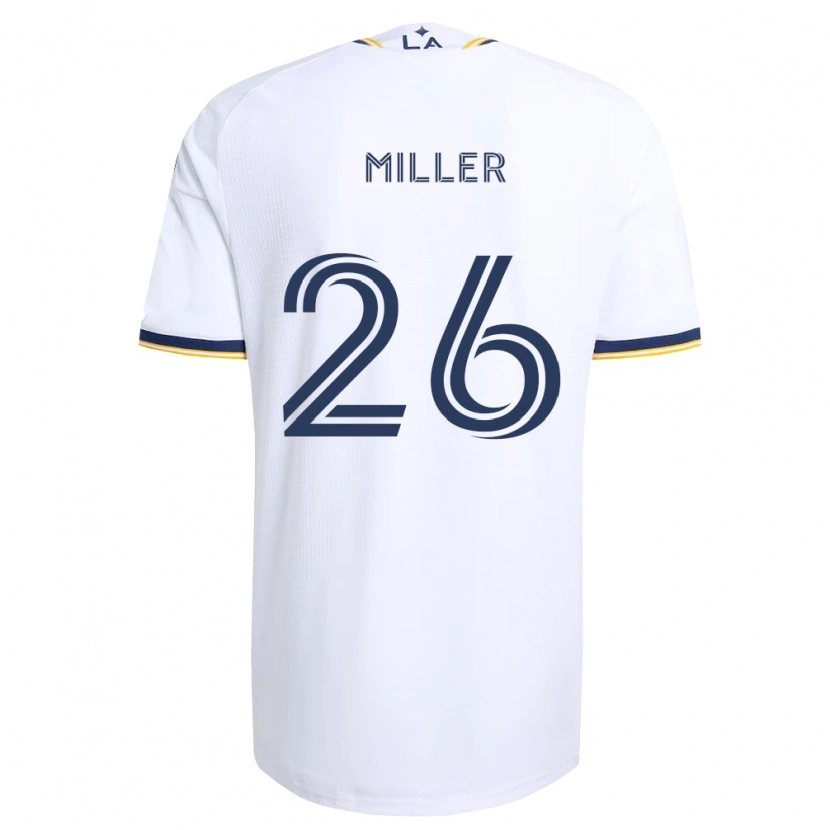 Danxen Børn Harbor Miller #26 Blå Gul Og Hvid Hjemmebane Spillertrøjer 2026/27 Trøje T-Shirt