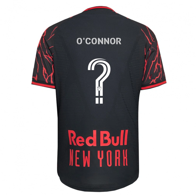 Danxen Børn Aidan O'connor #0 Rød Sort Hvid Hjemmebane Spillertrøjer 2026/27 Trøje T-Shirt