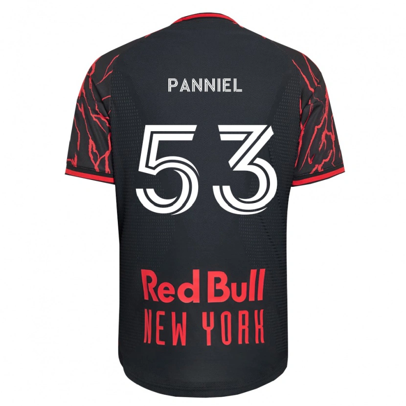 Danxen Børn Troi Panniel #53 Rød Sort Hvid Hjemmebane Spillertrøjer 2026/27 Trøje T-Shirt