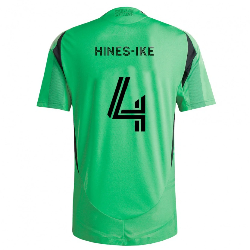 Danxen Børn Brendan Hines-Ike #4 Smaragdgrøn Sort Hjemmebane Spillertrøjer 2026/27 Trøje T-Shirt