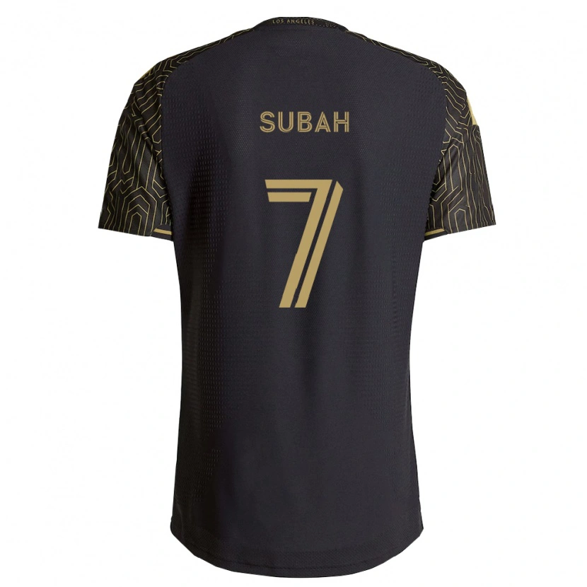 Danxen Børn Yekeson Subah #7 Brun Sort Hjemmebane Spillertrøjer 2026/27 Trøje T-Shirt