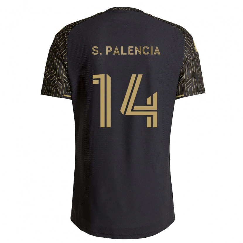 Danxen Børn Sergi Palencia #14 Brun Sort Hjemmebane Spillertrøjer 2026/27 Trøje T-Shirt