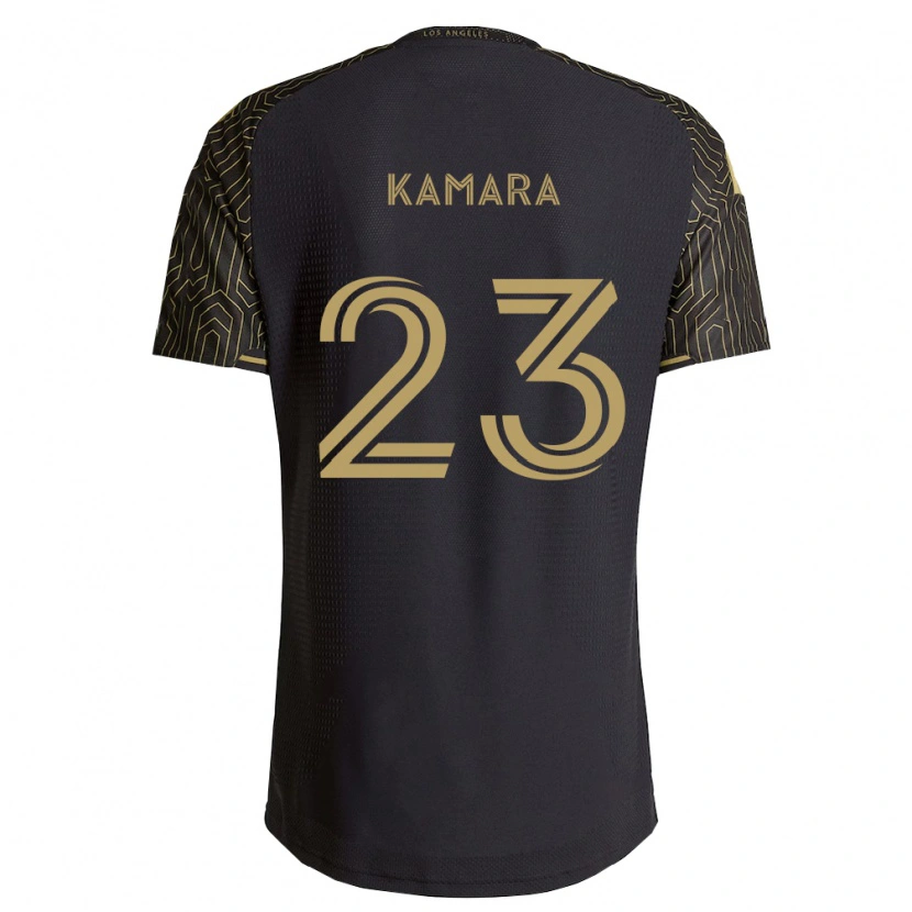 Danxen Børn Kei Kamara #23 Brun Sort Hjemmebane Spillertrøjer 2026/27 Trøje T-Shirt
