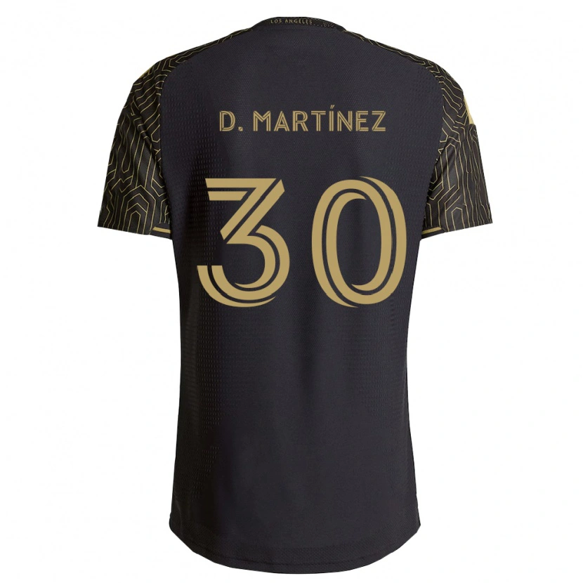 Danxen Børn David Martínez #30 Brun Sort Hjemmebane Spillertrøjer 2026/27 Trøje T-Shirt
