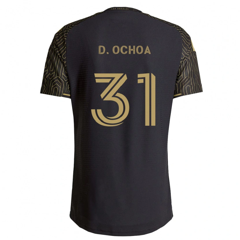 Danxen Børn David Ochoa #31 Brun Sort Hjemmebane Spillertrøjer 2026/27 Trøje T-Shirt