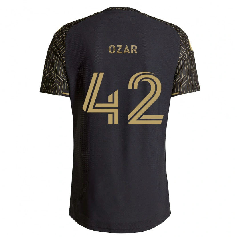 Danxen Børn Miles Ozar #42 Brun Sort Hjemmebane Spillertrøjer 2026/27 Trøje T-Shirt