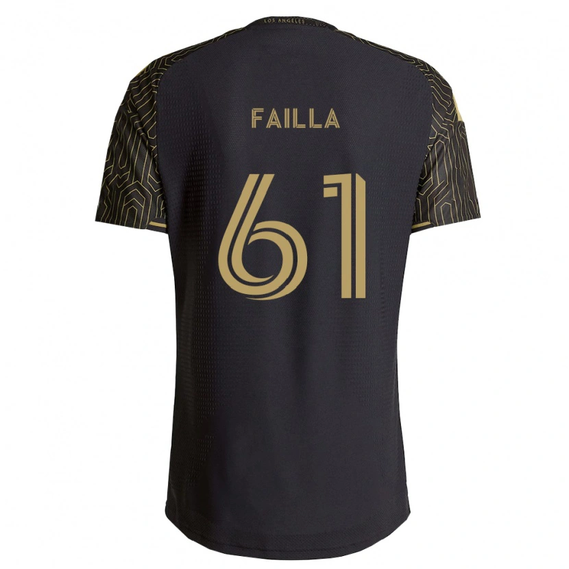 Danxen Børn Benjamín Failla #61 Brun Sort Hjemmebane Spillertrøjer 2026/27 Trøje T-Shirt