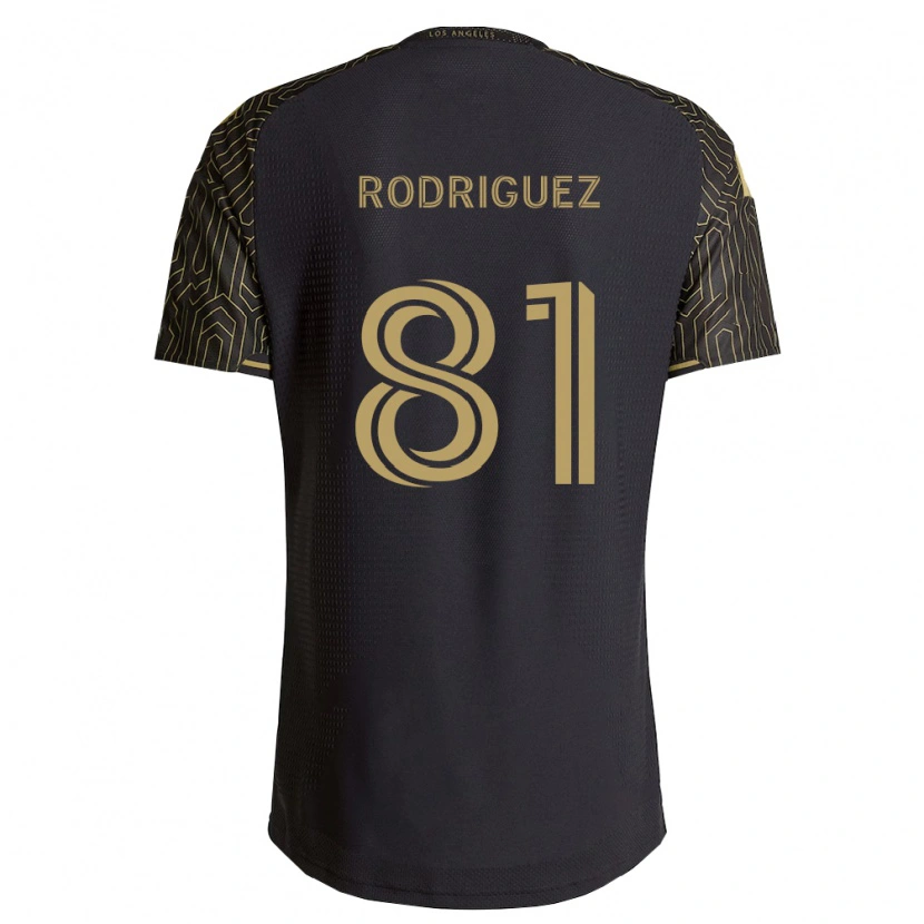 Danxen Børn Ernesto Rodriguez #81 Brun Sort Hjemmebane Spillertrøjer 2026/27 Trøje T-Shirt