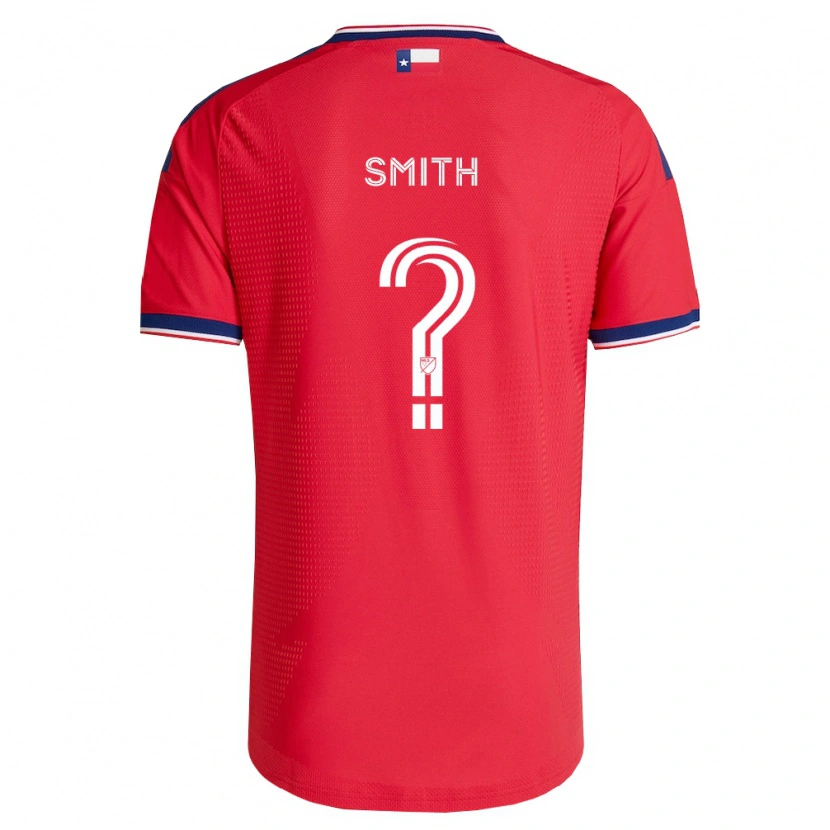 Danxen Børn Collin Smith #0 Rød Blå Hvid Hjemmebane Spillertrøjer 2026/27 Trøje T-Shirt