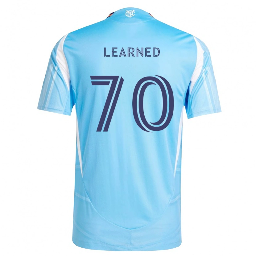 Danxen Børn Mac Learned #70 Himmelblå Hvid Hjemmebane Spillertrøjer 2026/27 Trøje T-Shirt