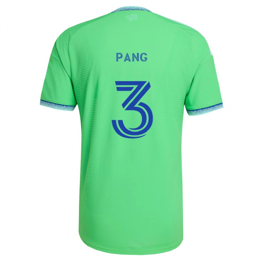 Danxen Børn Kaylene Pang #3 Grøn Lyseblå Hjemmebane Spillertrøjer 2026/27 Trøje T-Shirt