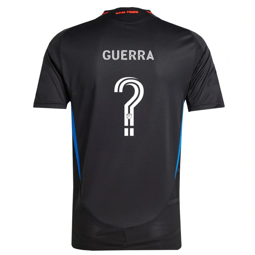 Danxen Børn Mathew Guerra #0 Blå Hvid Sort Hjemmebane Spillertrøjer 2026/27 Trøje T-Shirt