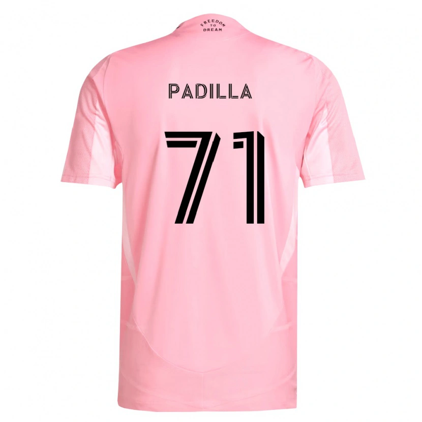 Danxen Børn Alexander Padilla #71 Pink Sort Hjemmebane Spillertrøjer 2026/27 Trøje T-Shirt