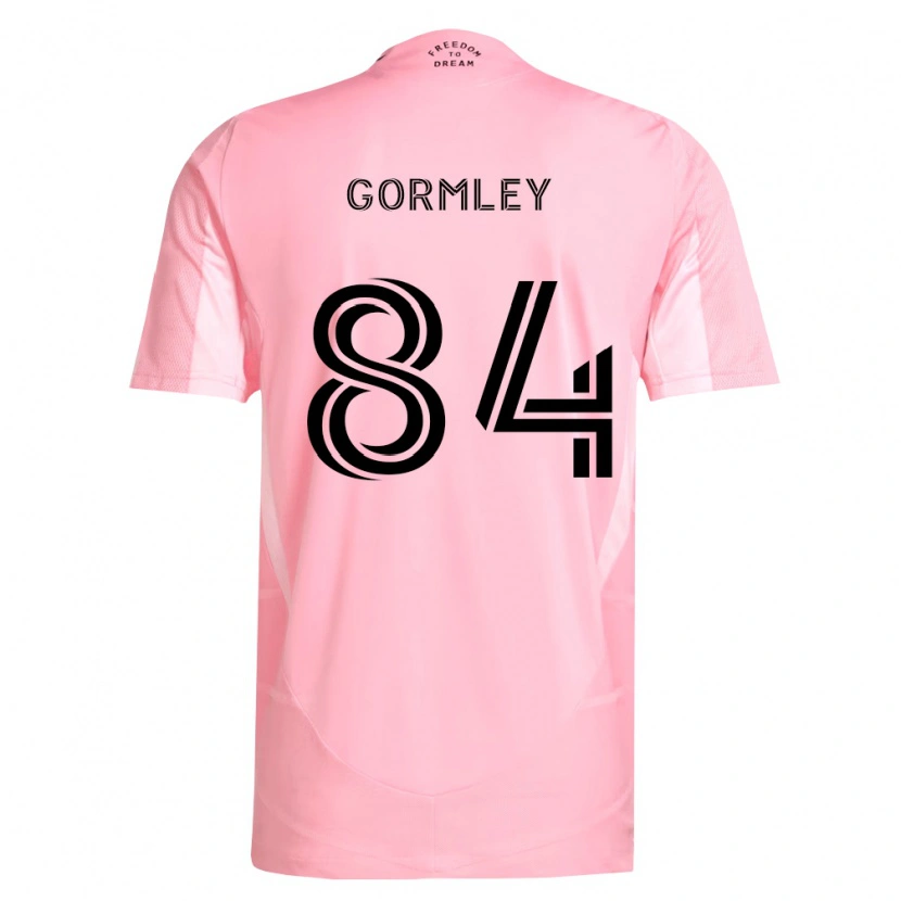 Danxen Børn Sean Gormley #84 Pink Sort Hjemmebane Spillertrøjer 2026/27 Trøje T-Shirt