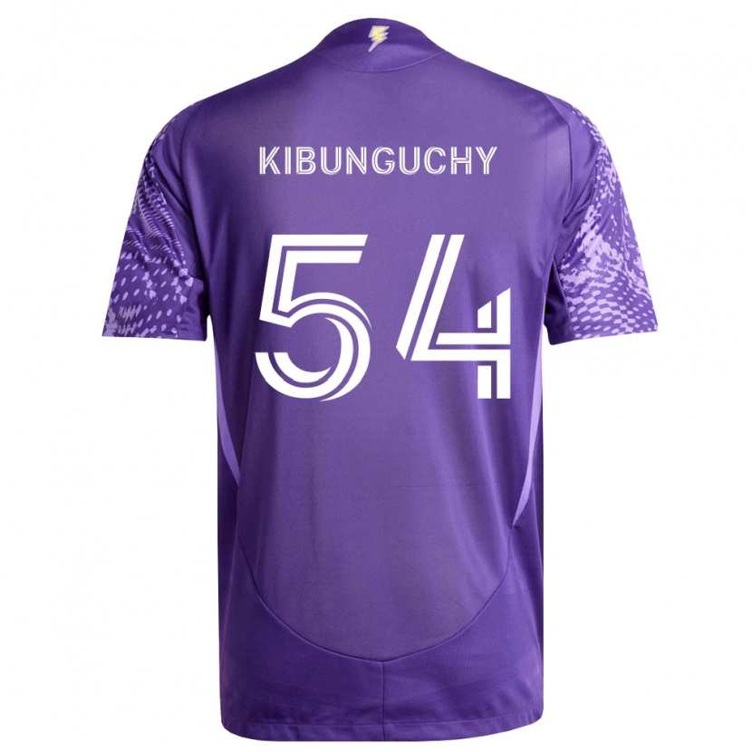 Danxen Børn Nabi Kibunguchy #54 Lilla Hvid Hjemmebane Spillertrøjer 2026/27 Trøje T-Shirt