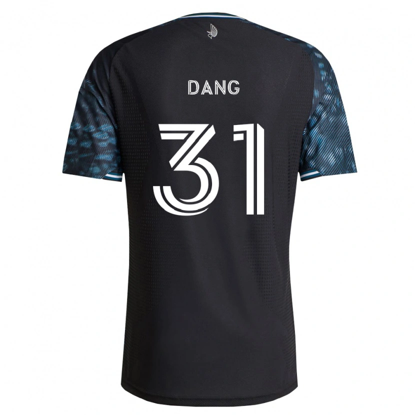 Danxen Børn Nick Dang #31 Sort Hvid Hjemmebane Spillertrøjer 2026/27 Trøje T-Shirt