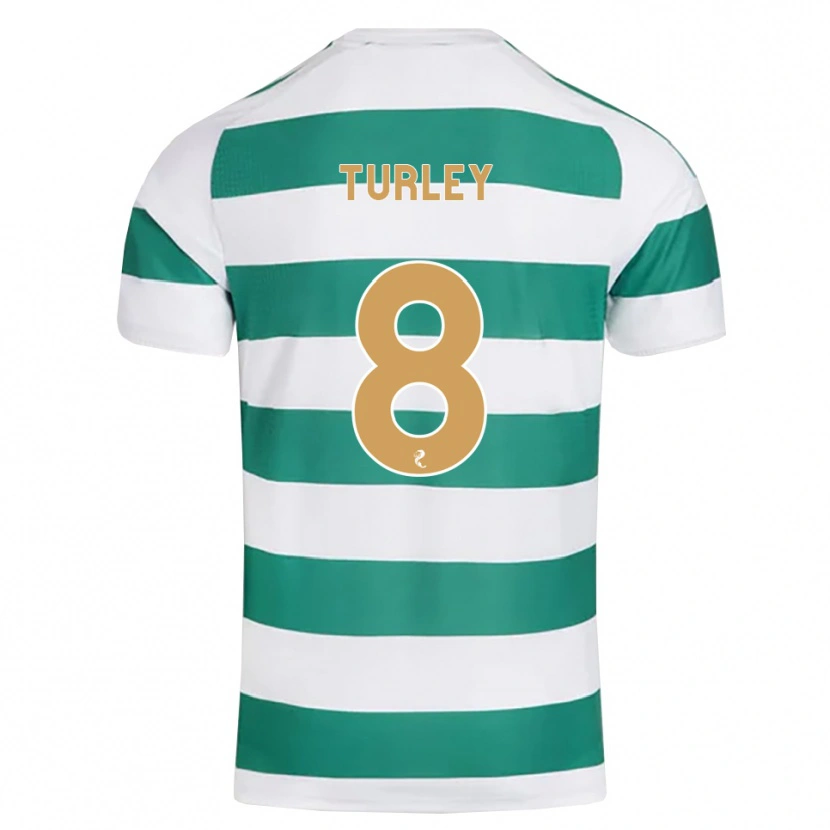Danxen Børn Francis Turley #8 Mørkeblå Hvid Hjemmebane Spillertrøjer 2026/27 Trøje T-Shirt