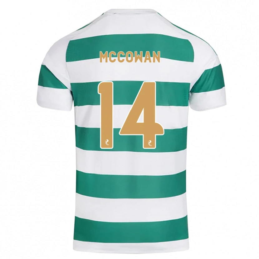 Danxen Børn Luke Mccowan #14 Mørkeblå Hvid Hjemmebane Spillertrøjer 2026/27 Trøje T-Shirt