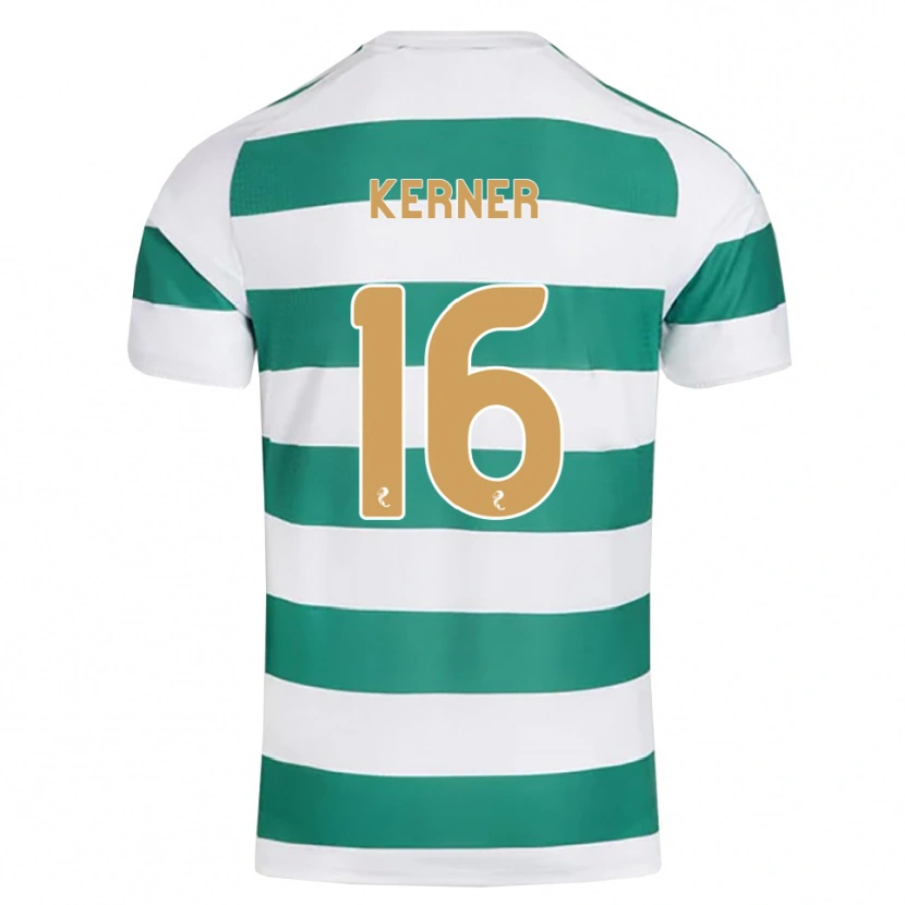 Danxen Børn Hana Kerner #16 Mørkeblå Hvid Hjemmebane Spillertrøjer 2026/27 Trøje T-Shirt